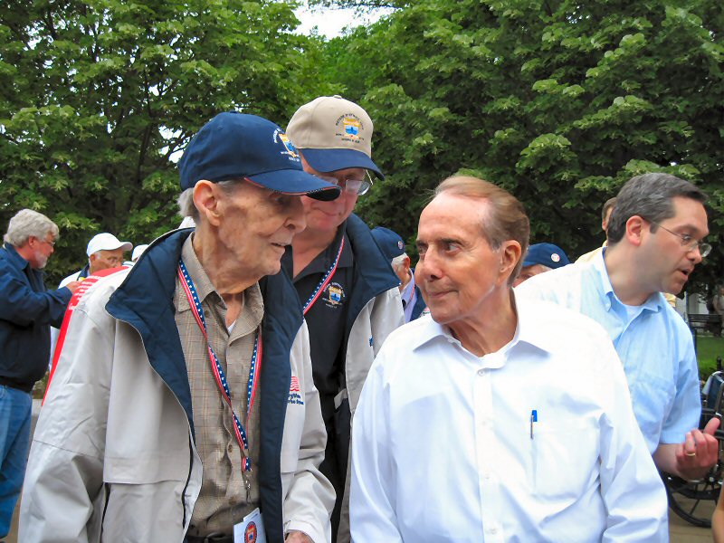 E. D. Winstead and Senator Bob Dole